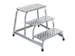 Montagetrap Aluminium H 0 6M 3Treden Incl. Platform Treden Traanplaat
