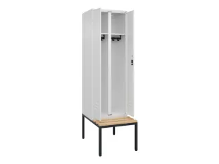 locker voor scheiding van kleding,HxBxD 2120x600x815mm,2vak - 2