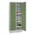 Wasgoedkast 1850x770x500 2x10 Vakken Sokkel Ral7035 Front Ral6011