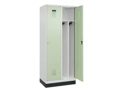 locker voor scheiding van kleding,HxBxD 1950x800x500mm,2vak