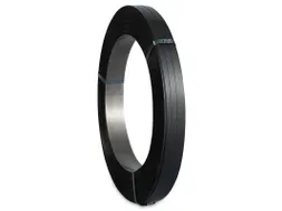 Omsnoeringsband Handmatig Zwart staal lacquered 19mmx1000m