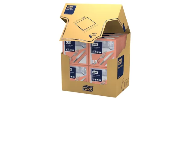 Tork 477912 Soft Dinnerservet Advanced Perzik 39x39cm