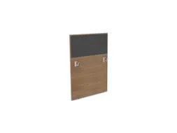baliepaneel,v. bureau,aanbouw links,B 800mm,NT-cherry,BN8010-antraciet