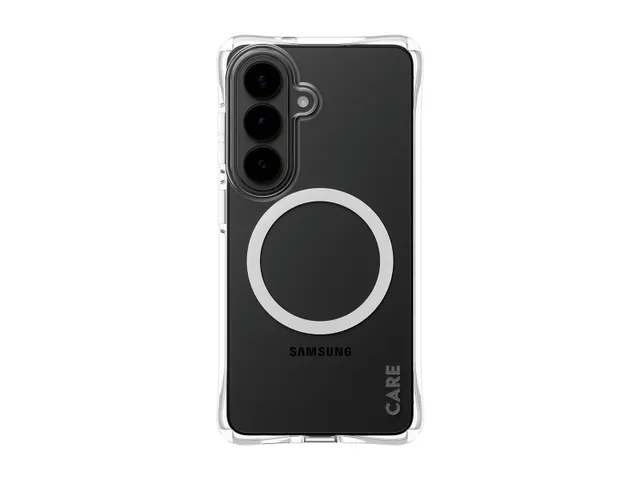 PanzerGlass CARE by Samba Case Transparent w. White Qi Samsung G