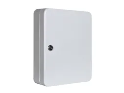 Sleutelkast Staalplaat Hxbxd 300X240X80Mm 35Haakjes Lichtgrijs Ral7035