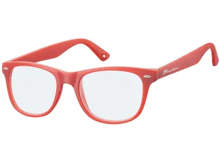 Leesbril Montana +1.50 dtp blue light filter rood - 1