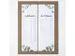 Drankkaart map Sigel 1/2 A4 smal beige voor 8 blad
