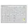 personeel-/projectplanner HxB 60x90cm magnetisch bord wit met raster