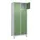 lockerkast,HxBxD 1950x800x500mm,2x5vakken,vak B 400mm,cil.-slot,voeten