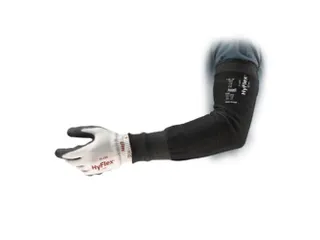 Ansell HyFlex 11-250 snijbestendige armbescherming 16 inch 40cm zwart - 1