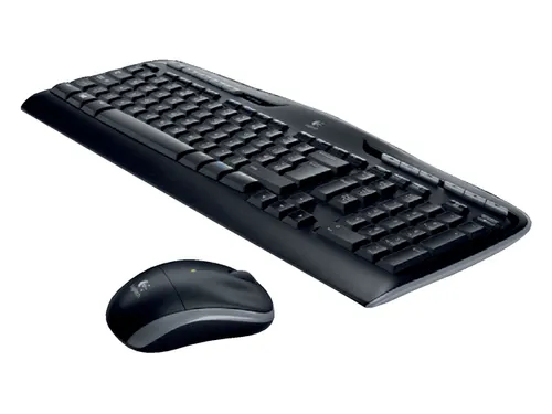 Toetsenbord- en muisset Logitech MK330 draadloos QWERTY zwart