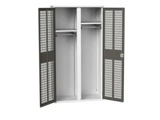 universele kast,HxBxD 2000x1050x550mm,2xStalen bodem,scheidingswand - 1