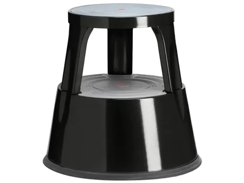 Opstapkruk Staal 150kg Zwart