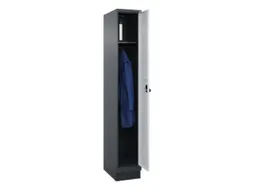 locker,HxBxD 1950x300x500mm,1vak,vak B 300mm,draaigrendel,sokkel