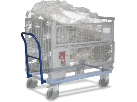 duwbeugel,v. palletonderstel,HxB 765x500mm,staal,RAL5010,meerprijs