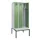 locker met bank,voor scheiding van kleding,HxBxD 2120x900x815mm,3vak