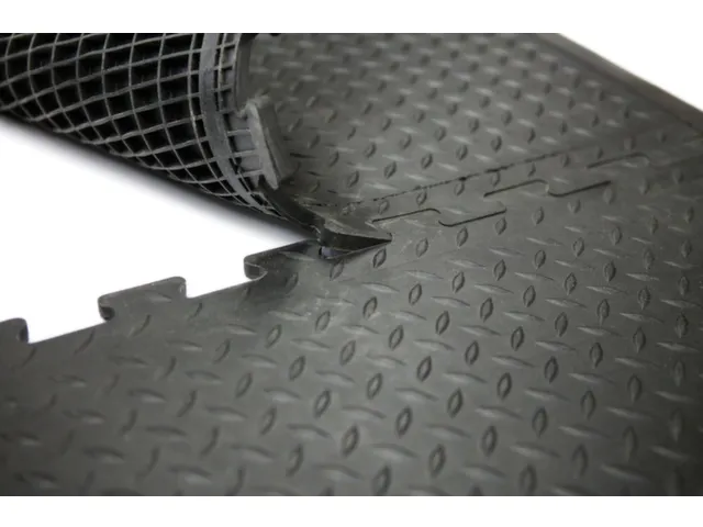 werkplek-vloerbedekking,kliksysteem,HxLxB 13x710x780mm,rubber