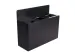 V-Part Wandafvalscheidingsunit 3 x 15 Liter Mat Zwart 45 Liter