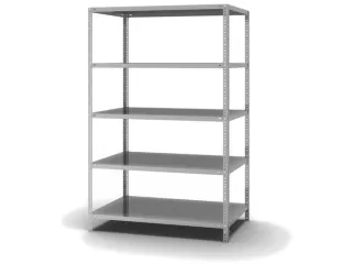 magazijnstelling,grondveld,HxBxD 2000x1300x800mm,vaklast 350kg - 2