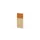 baliepaneel,v. bureau,aanbouw links,B 600mm,NE-esdoorn,BN3005-geel