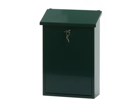 Wandbrievenbus Groen 40cm Staal