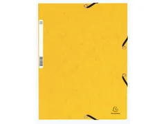 Elastomap 3 kleppen glanskarton 355gm² A4 Assorti