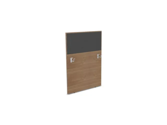 baliepaneel,v. bureau,aanbouw links,B 800mm,NT-cherry,BN8010-antraciet