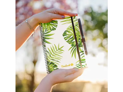 Notitieboek Bambook Tropical A5 lijn 40pagina's uitwisbaar