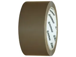 Donau Solvent verpakkingstape PP 48mmx60m 42 micron bruin