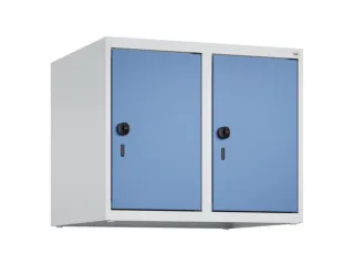 opzetkast,v. locker,2vak.,vak B 300mm,HxBxD 500x600x500mm,draaigrendel - 2