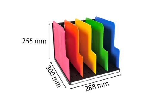 MODULOTOP sorteerder 5 vak harlekijn