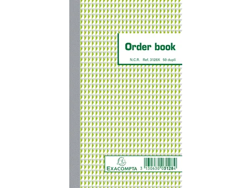 Orderboek Exacompta 175x105mm 50x2vel