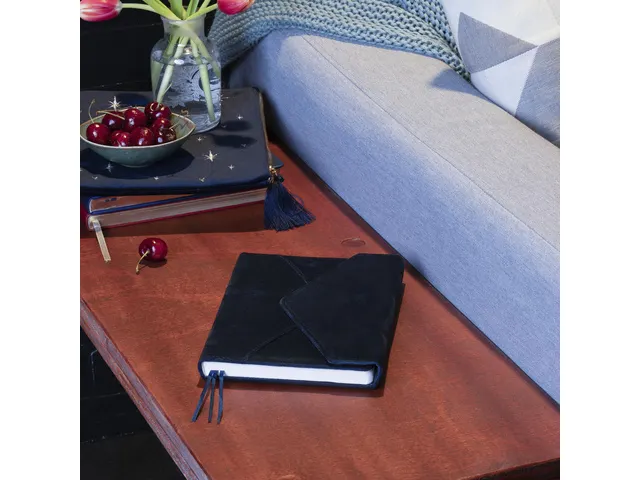 Carnet de notes Navy ligné 15x20cm