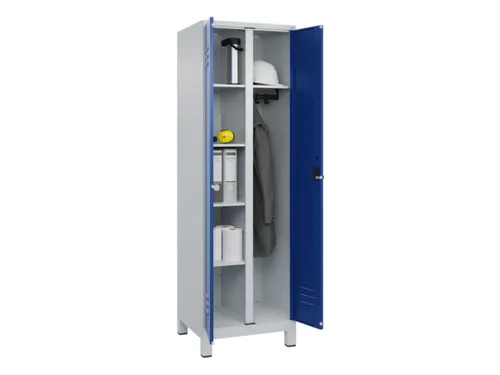 wasgoedverdeelkast,HxBxD 1950x600x500mm,vak B 300mm,draaigrendel