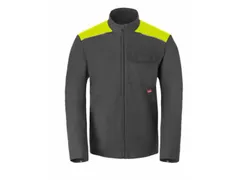 Havep 50329 werkjas, grijs/geel, maat S, per stuk