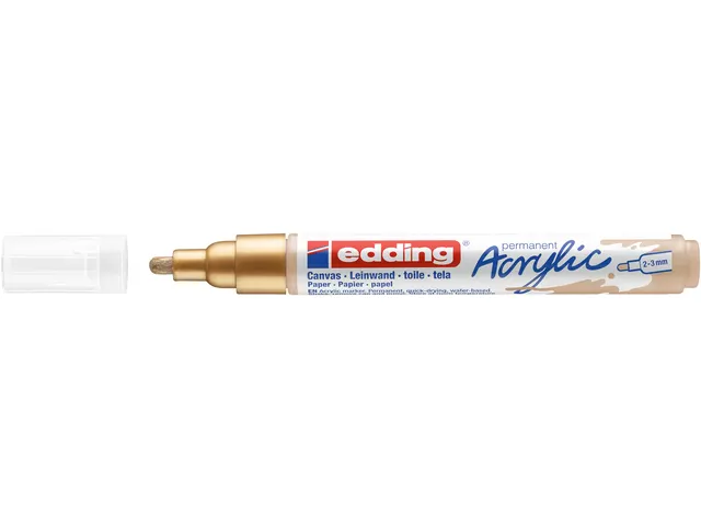 Acrylmarker edding e-5100 medium rijkgoud
