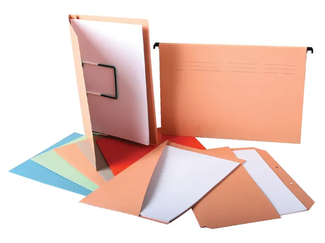 Hangmap Quantore ICN1 A4 V-bodem chamois