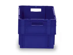Euronorm Draaistapelbak Pp Hxlxb 320X600X400Mm 60L Blauw