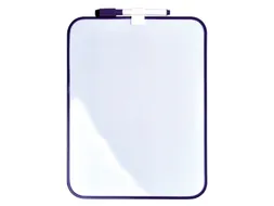 Whiteboard Desq 21.5x28cm + marker paars profiel