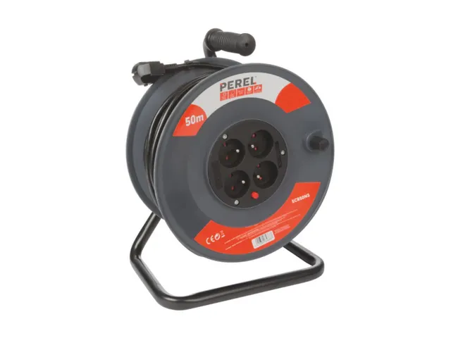 Kabelhaspel 50 M - 3g1.5 - 4 Stopcontacten Penaarde