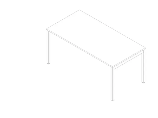 In hoogte verstelbaar bureau,HxBxD 680-760x1600x800mm,blad wit