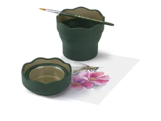 watercup Faber-Castell Clic & Go donkergroen - 5