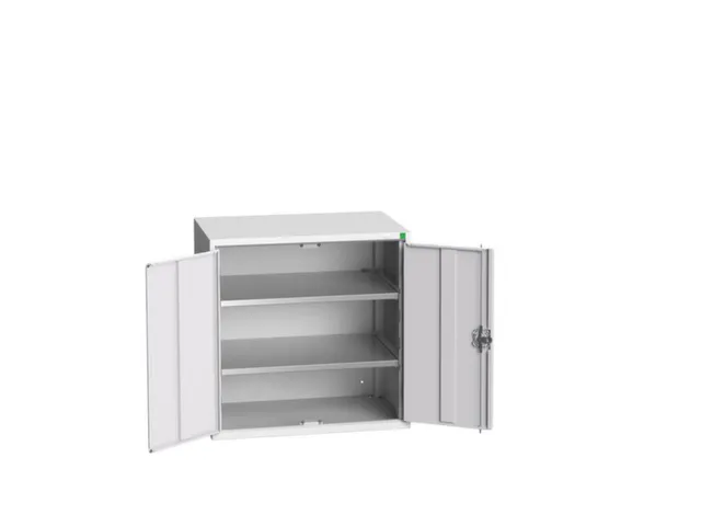 universele kast,HxBxD 800x800x550mm,2xStalen bodem,draaigrendelslot