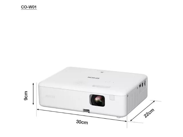 Projector Epson CO-W01 WXGA 3LCD-technologie Wit