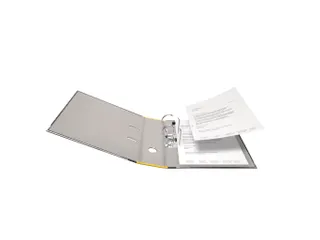 Ordner hfb recycled A4 8cm geel - 4