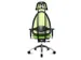 Siège de bureau pivotant vert assise HxlxP 430-520x480x500mm dossier