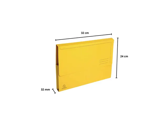 Documentenbox Forever A4, 290 g/m², geel