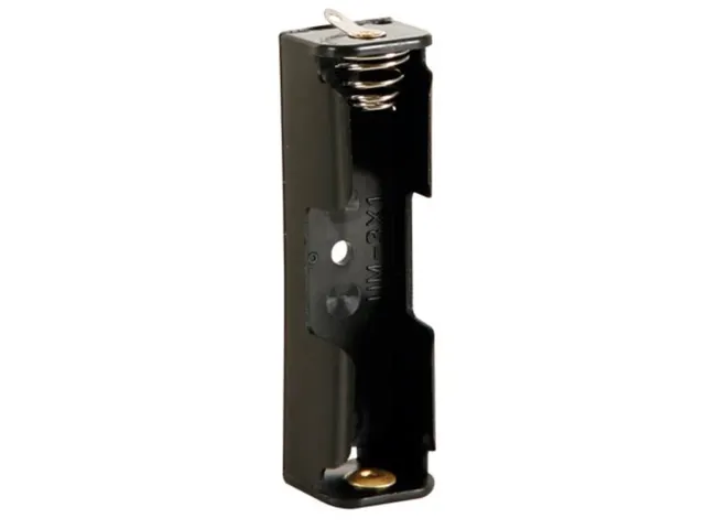 Batterijhouder Voor 1 x AA-CEL (Met Soldeerlippen)