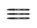 Gelschrijver Sharpie S-Gel Medium punt 0.7mm Blister 3 kleuren