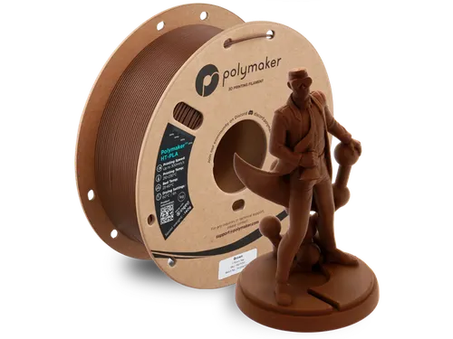 HT-PLA 1,75mm bruin 1kg Polymaker 3d filament